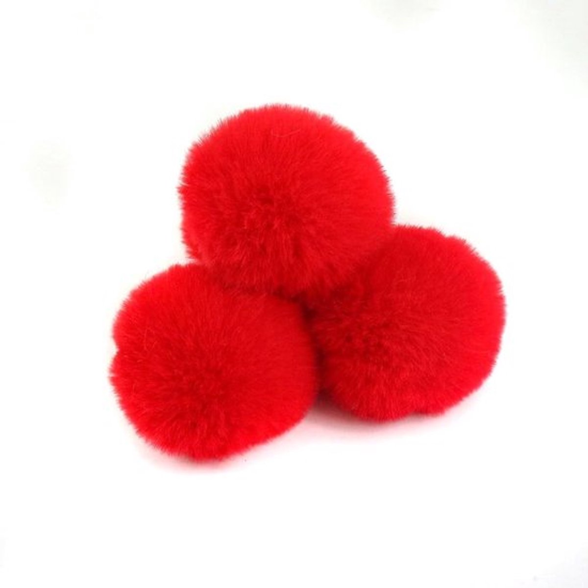 Onf3 - Pompons - Knutselmaterialen - 10 stuks - Pluche ballen - DIY