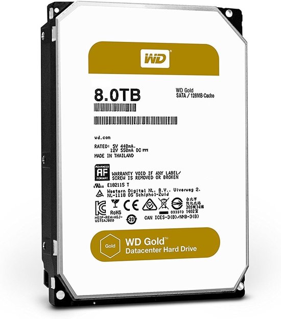 Interne Harde Schijf - Opslag Schijf - Server Opslag - HelioSeal Technologie - 4 TB - Grijs van Interne Harde Schijf — afbeelding 3