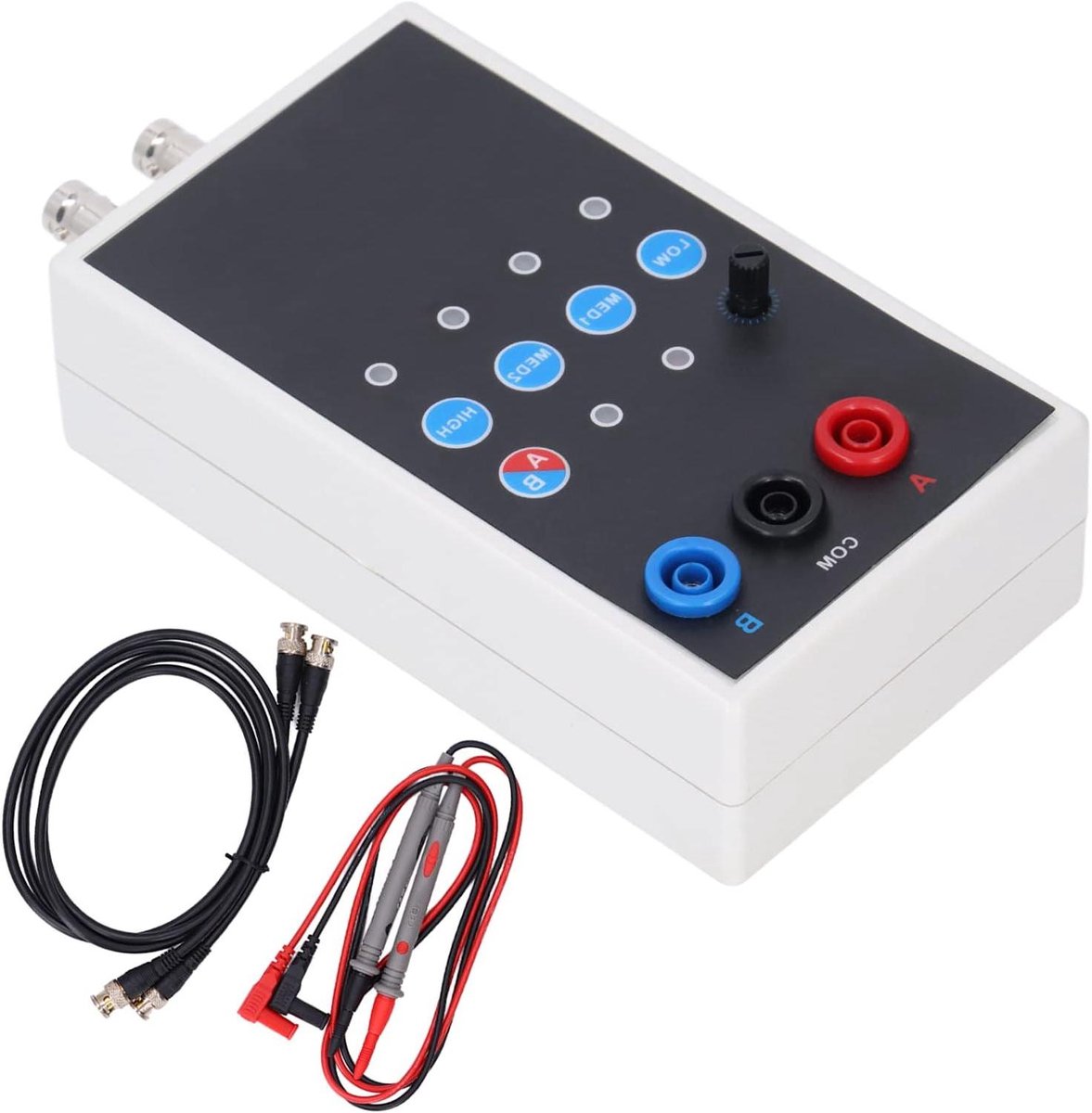 VI Curve Tester - Printplaat Tester - Printplaat Reparatie - Dubbele Signaalinvoer - 4 Versnellingen - Zwart