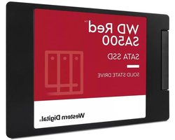 NAS SATA SSD - Opslag voor NAS - Bestanden Cachen - Optimalisatie voor 24/7 - 2 TB - Rood