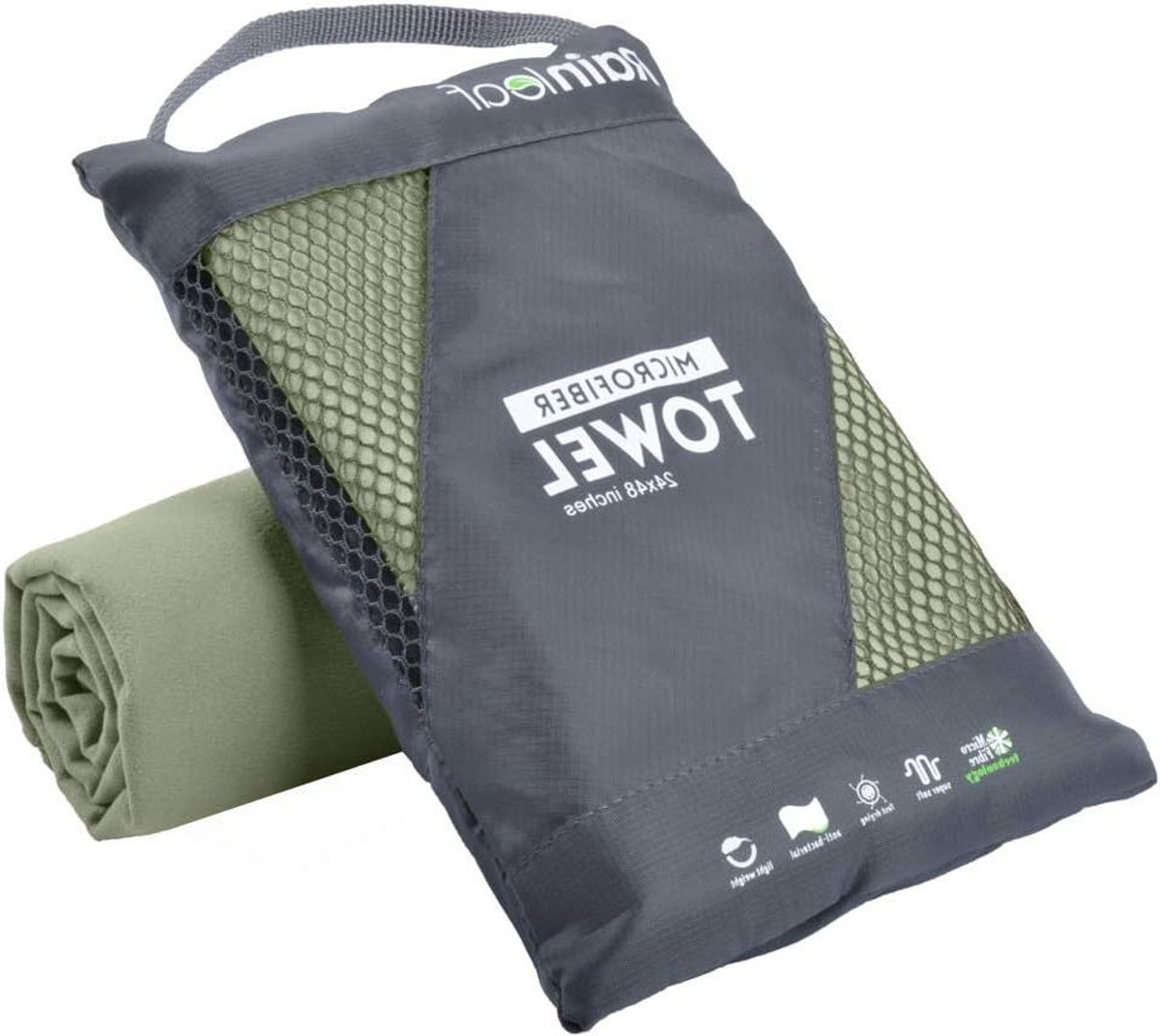 Microvezel Handdoek - Reis Handdoek Sport Handdoek - Snel Drogen - Super Absorberend - 81 x 40 cm - Blauw