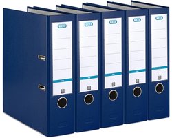 Elba Smart Pro Ordner - Map A4 - Documenten Opbergen - 80 mm Breed - A4 - Blauw