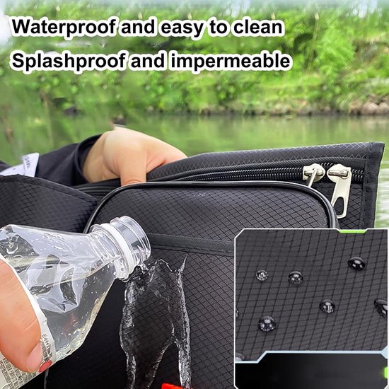 Strandstoel Organizer - Stoel opbergzak - Outdoor opslag - Waterdicht Oxford doek - 45 x 29.5 cm - Meerkleurig — afbeelding 5