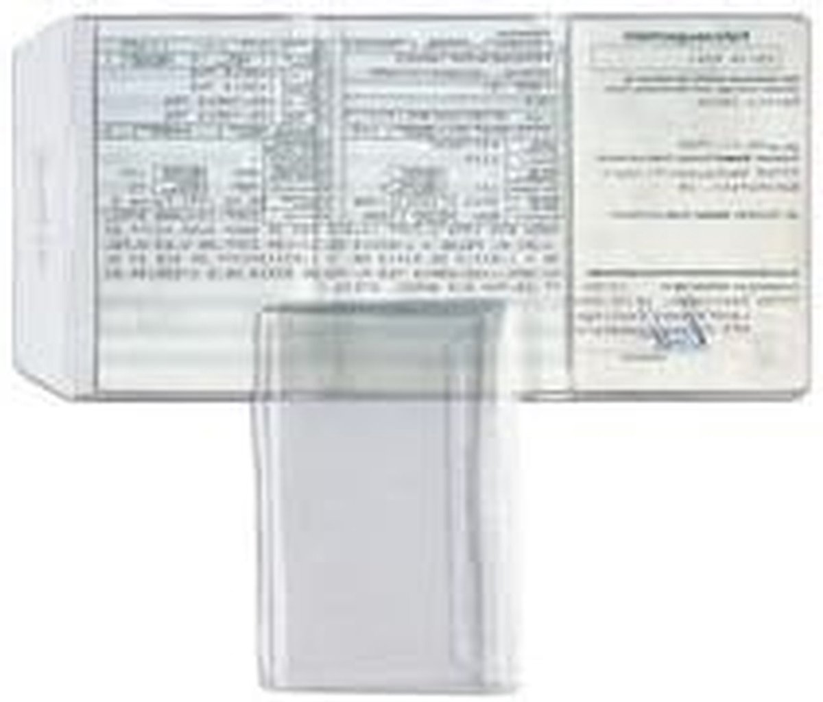 ID Kaarthouders - Certificaathouders Badge - Documenten Beschermen - Extra Sterk - 25 Stuks - Transparant