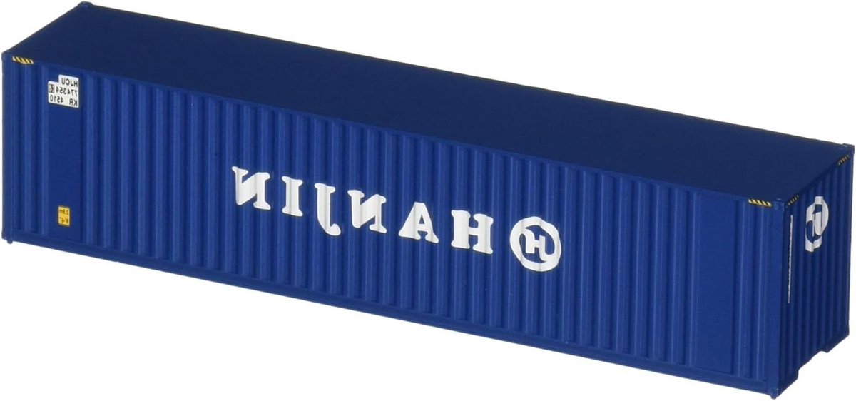 40 Containers - Opslagbakken Model - Modelspoor Decoratie - Schaal H0 - 40 Voet - Veelkleurig