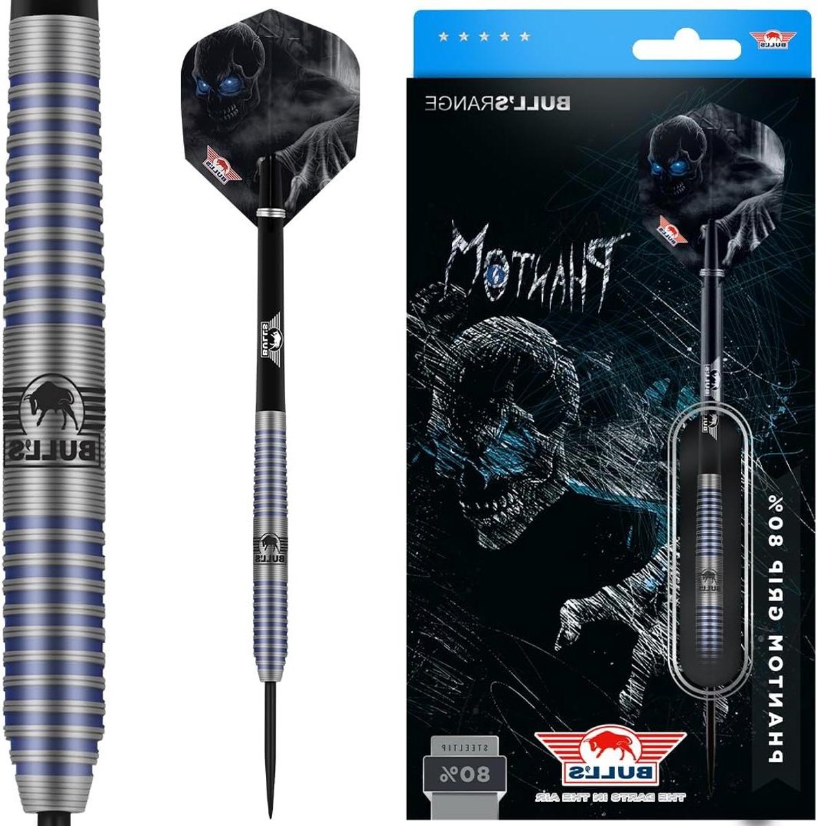 Dartpijlen - Steel Darts - Precisie Werpen - 80% Tungsten - 23g - Veelkleurig