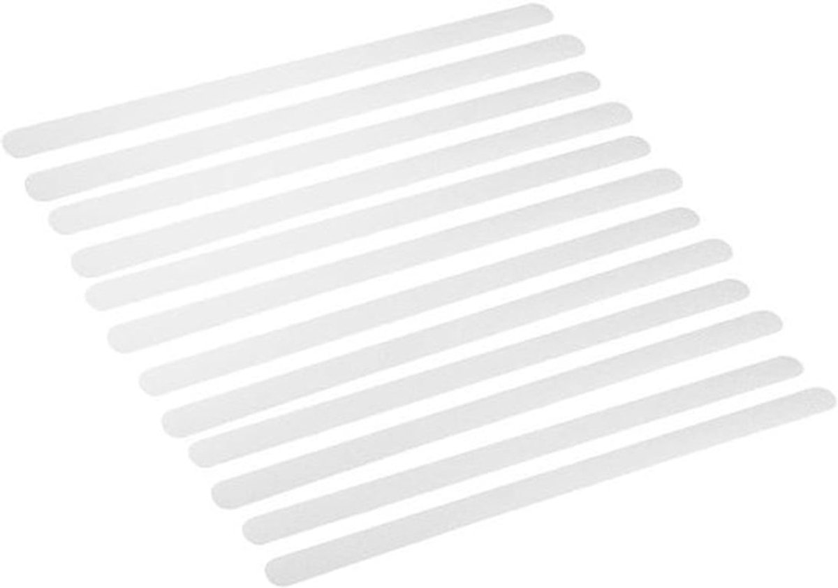 Antislip Veiligheidstape - 12 stuks Antislip Stroken - Voor Vloeren, Trappen, Badkamer en