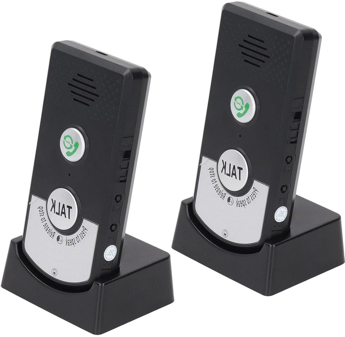 Draadloze Deurintercom - Bidirectionele Intercom - Communicatie Thuis - Super Bereik - 1000m Bereik - Wit