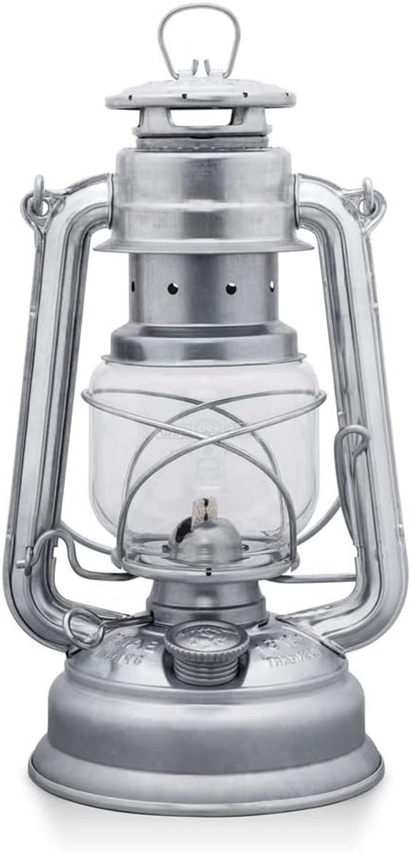 Stormlantaarn Baby Special - Petroleumlamp Kamperen - Buitenverlichting - Roestbestendig Gegalvaniseerd - 20 uur brandduur - Verzinkt