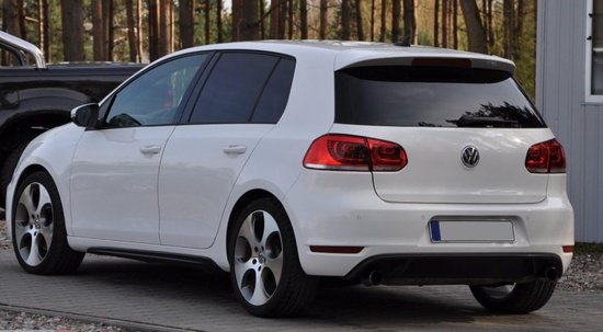 Achterspoiler Golf 6 - Spoiler GTI - Autostyling Verbeteren - TÜV Materiaalcertificaat - Nieuw - Ongelakt — afbeelding 2