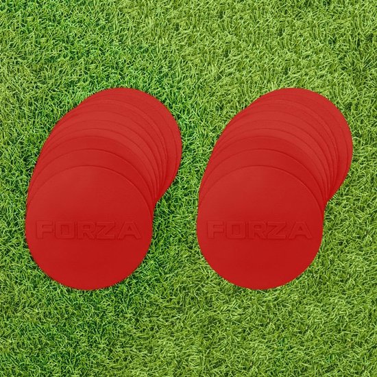 Mini Schijf Markeringen - Trainingsschijven Voetbal - Sport Training - Anti-slip PVC - 3.5 inch diameter - Rood van MINI — afbeelding 2