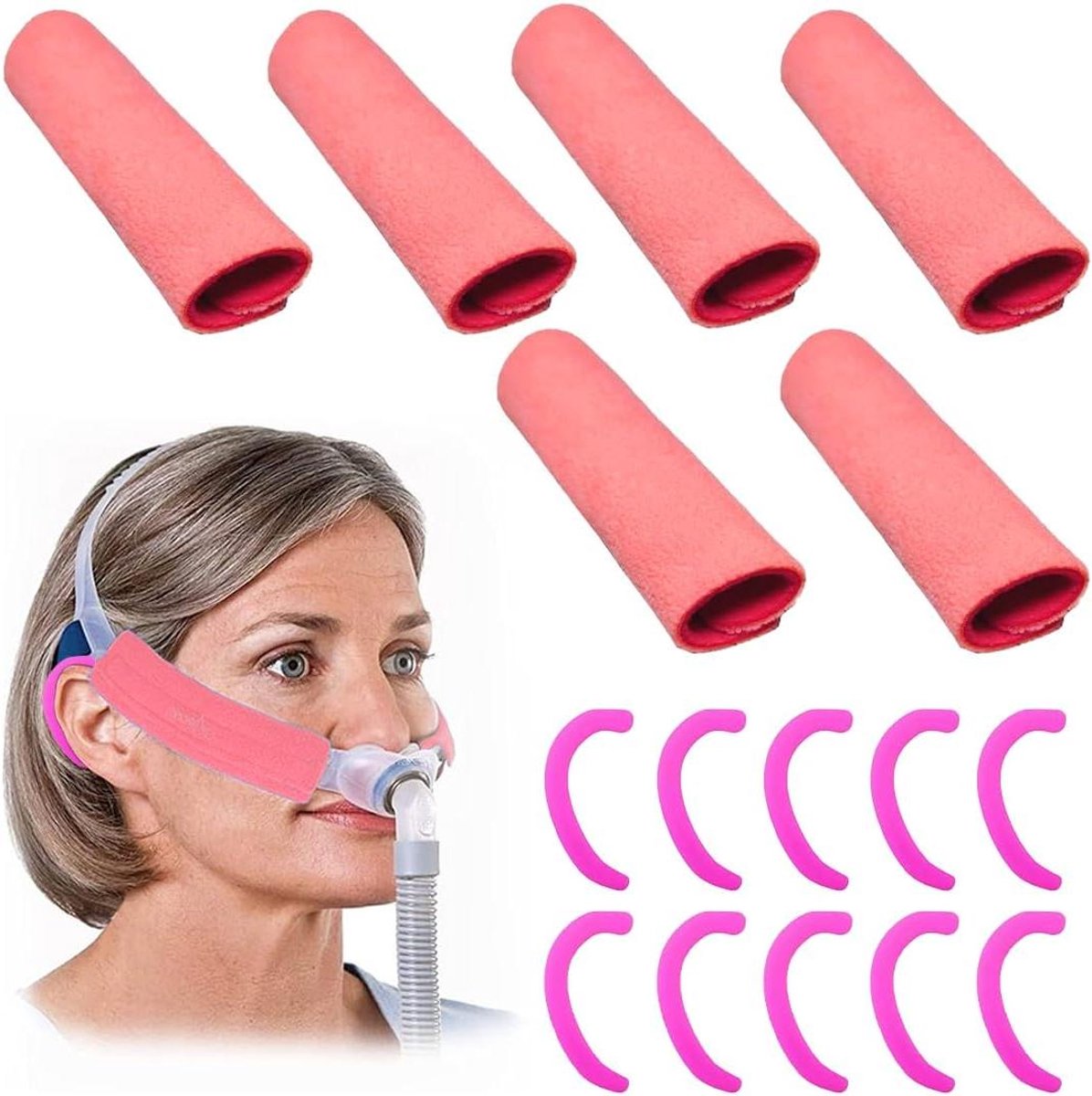 Gordelhoezen - Bandafdekking Oorsteunen - Comfortabel Dragen - Ademend Fluweel - 16 Stuks - Niet gespecificeerd