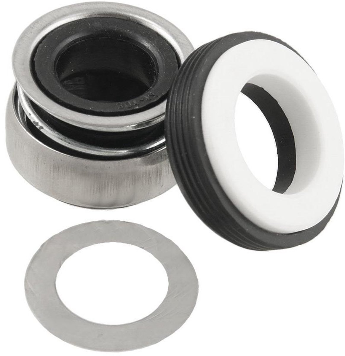 Waterpomp Afdichting - Asafdichting - Pompen Repareren - Enkele Spiraal - 14mm Binnendiameter - Zwart