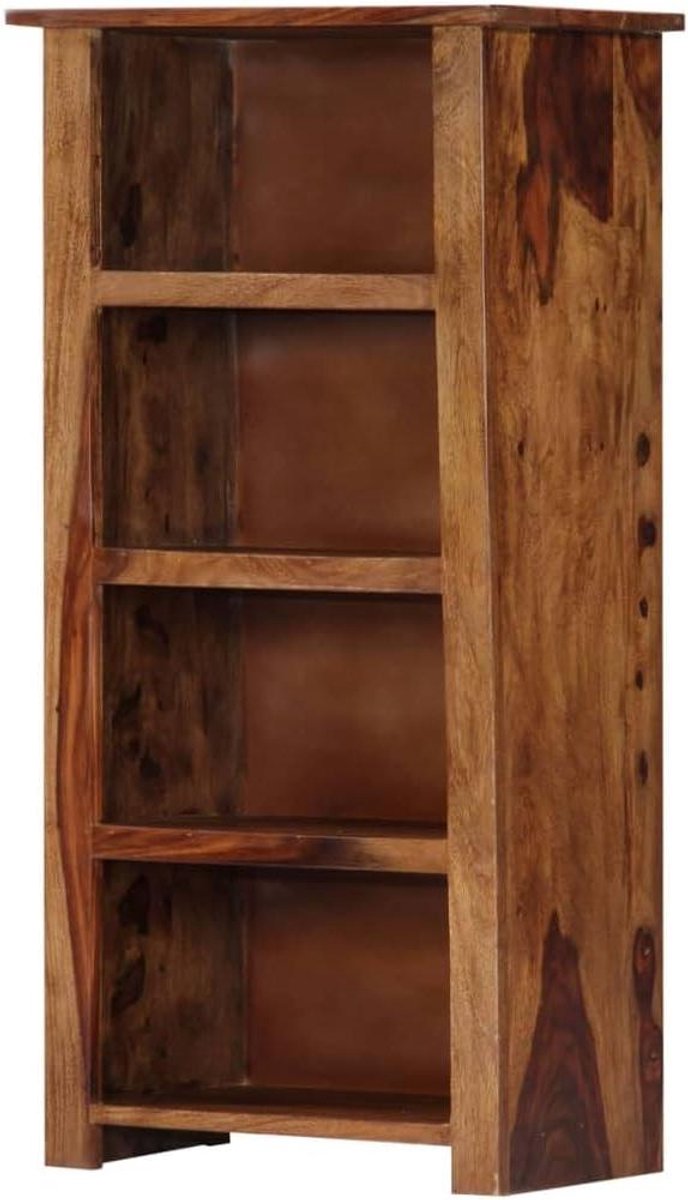 Massieve Houten Boekenkast Rustieke Stijl 50x30x100 cm