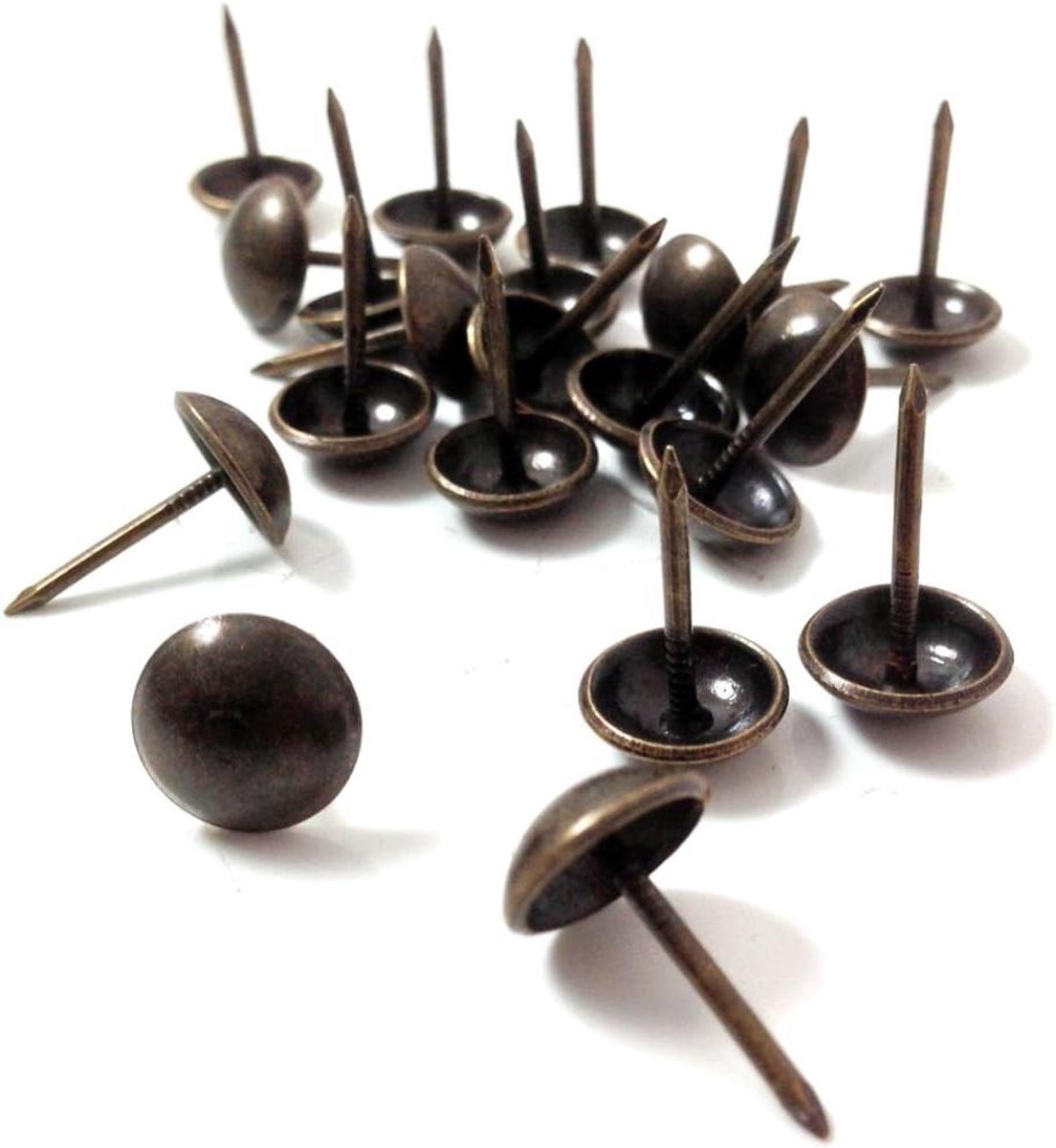 Bekleding Spijkers - Meubelnagels Tacks - Meubels Stofferen - Robuuste Constructie - 105 mm Kop 16 mm - Brons