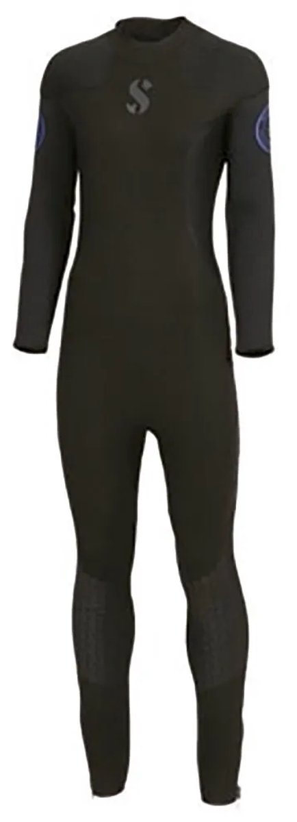 Scubapro Oneflex Steamer B-zip Woman 5 Mm Duikpak Vrouw Zwart