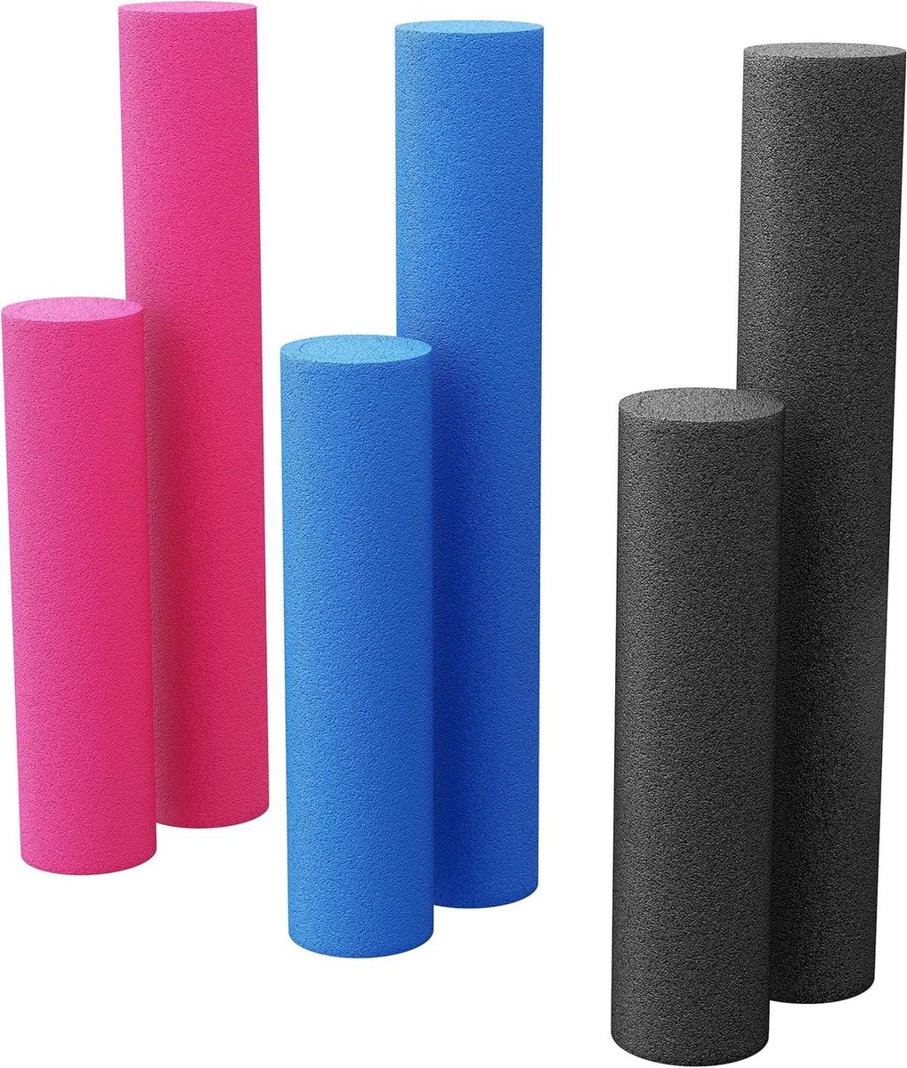 Pilates Rol - Oefenmat Rol - Spierherstel - Zelfmassage - 60 x 15 cm - Paars