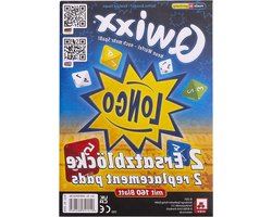 Qwixx Longo Blokken - Reserveblokken Dobbelspel - Spelplezier Verlengen - Met 8-zijdige Dobbelstenen - 2 Blokken 160 Vellen - Yellow