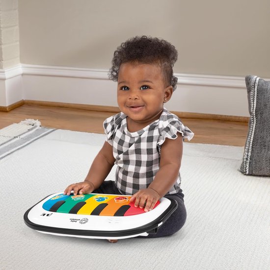 Baby Zetel met Piano - Kinderstoel Speelgoed - Baby Ontwikkeling - 4-in-1 Functie - 44 x 56 x 33 cm — afbeelding 3