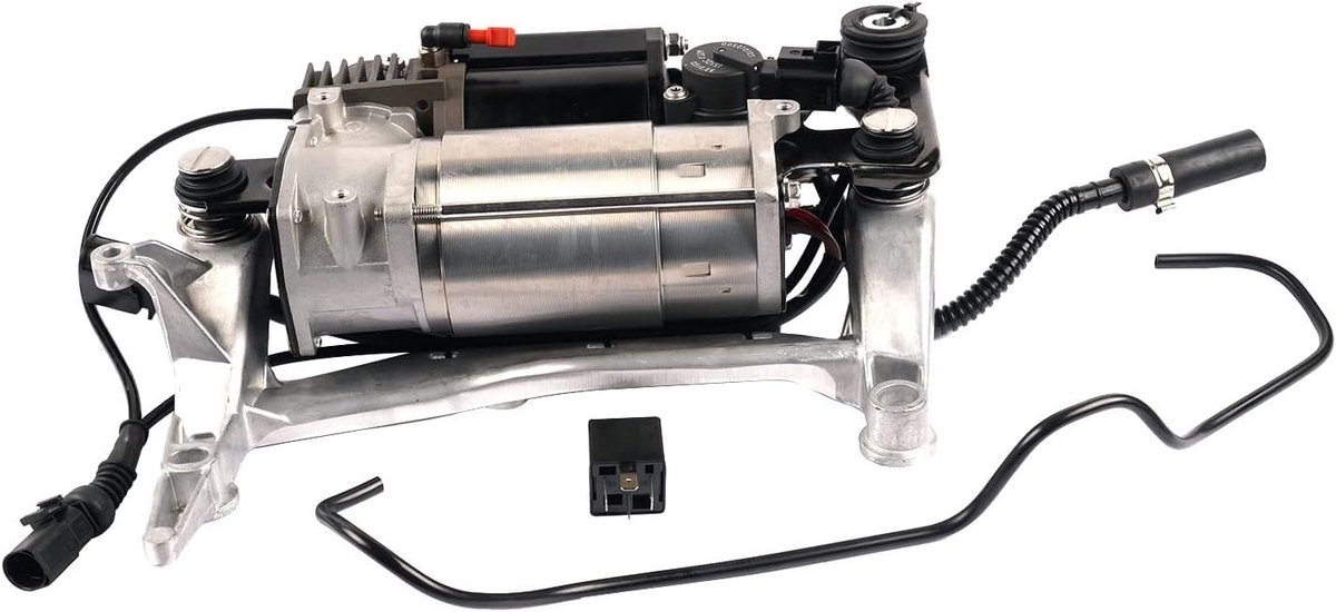 Luchtvering Compressor - Luchtpomp Vering - Auto Onderhoud - Directe Vervanging - 38 x 18 x 31 cm - Niet gespecificeerd