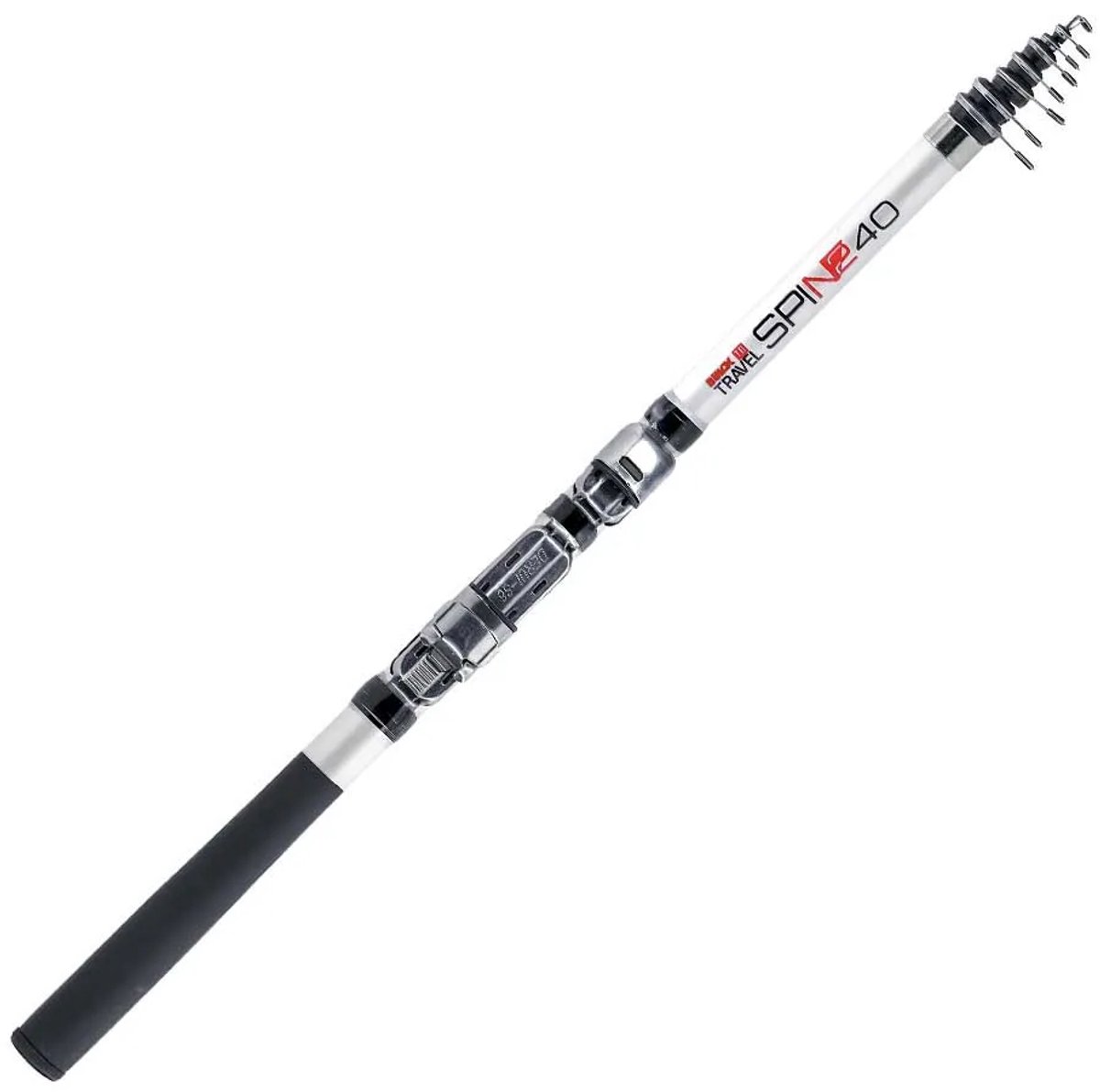 Bulox Tb Travel Tele Spinhengel Zilver 4.20 m / 30 g