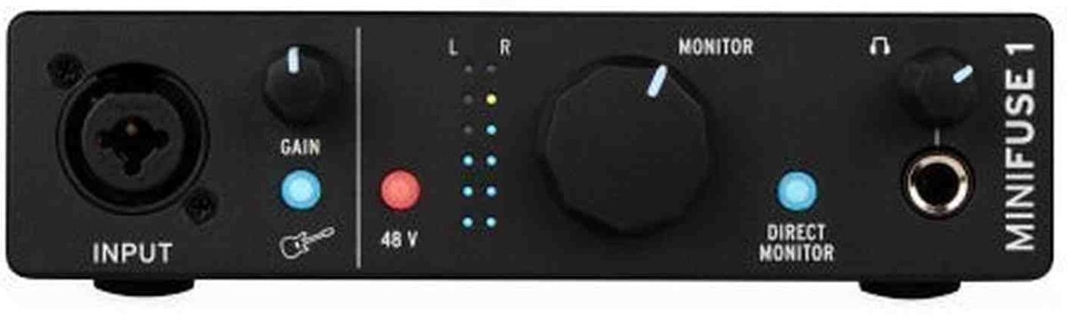 Bol.com Arturia MiniFuse 1 Black - USB audio interface - zwart aanbieding