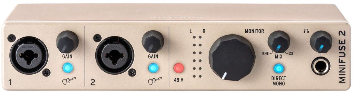 Arturia MiniFuse 2 Champagne Interface Audio
