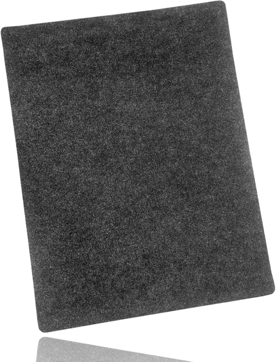 SnelShoppen - Grill en BBQ Mat 100 x 120 cm (Antraciet) - Vloer Beschermingsmat voor Gas en Houtskool Grill, Perfect voor Tuin, Barbecue Avonden, Fees
