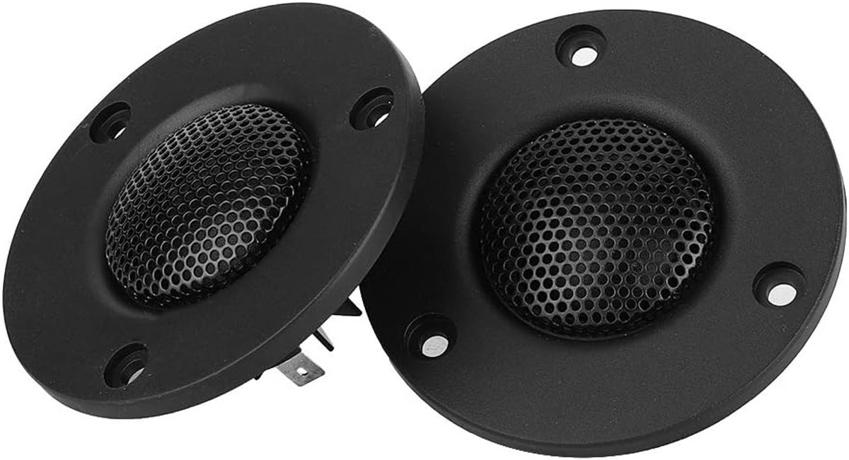SnelShoppen - Tweeter Speaker Set - 1 Paar 25-core 60W B7 Pure Super High Fidelity Zijde Film Magnet Dome Treble Speaker - Hoogwaardige Geluidskwalite