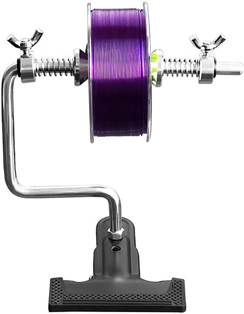 Vislijn Spoeler - Aluminium en Rubber - Dual Purpose met Zuignap en Clip - Handig voor Vissers - SnelShoppen