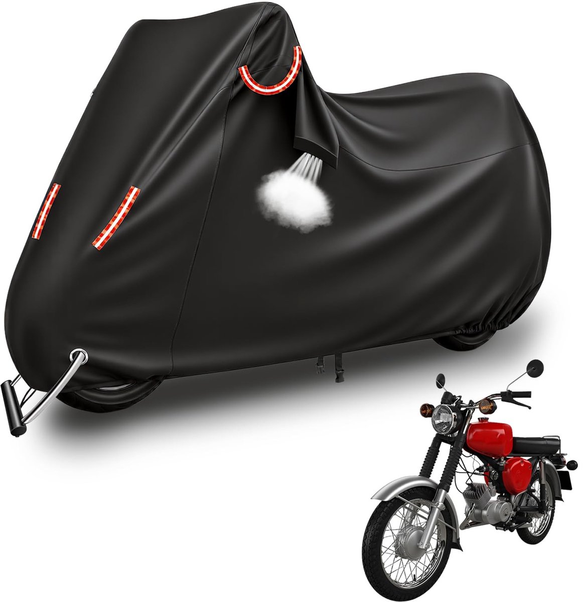 Omgoods - Waterdichte Motorhoes 300D voor Simson Modellen