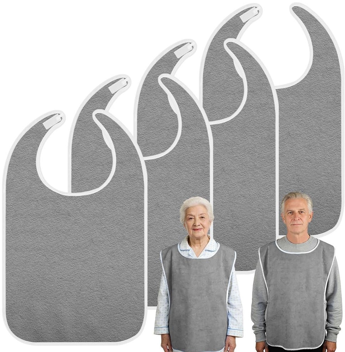 Omgoods - Herbruikbaar Eetschort voor Volwassenen 72 x 44 cm