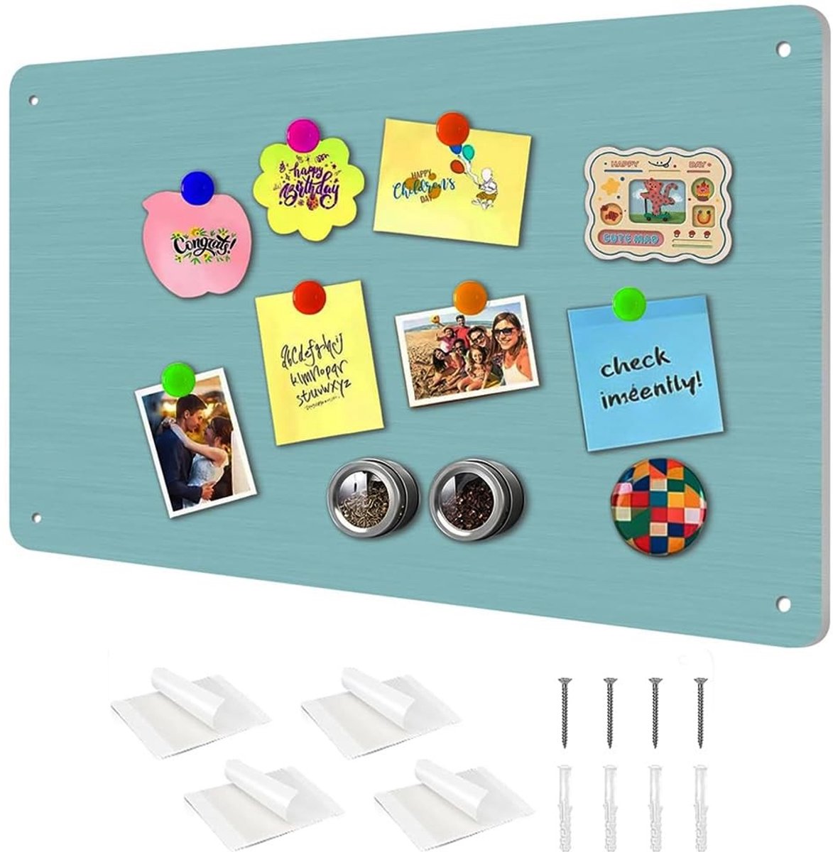Omgoods - Magnetisch Whiteboard 43 x 30 cm - Krastbestendig en Zelfklevend