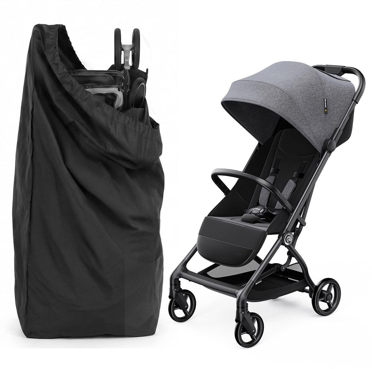 Omgoods - Universele Waterdichte Reistas voor Kinderwagen - Ideaal voor Reizen en Vliegtuig