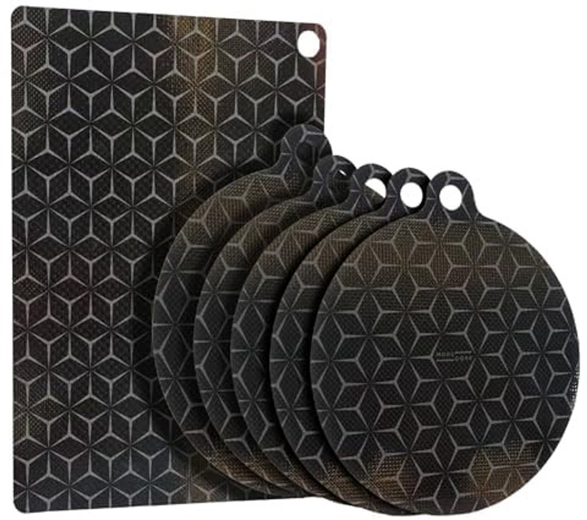 Omgoods - Inductie Beschermmatten - Set van 6, Hittebestendig tot 280 ºC