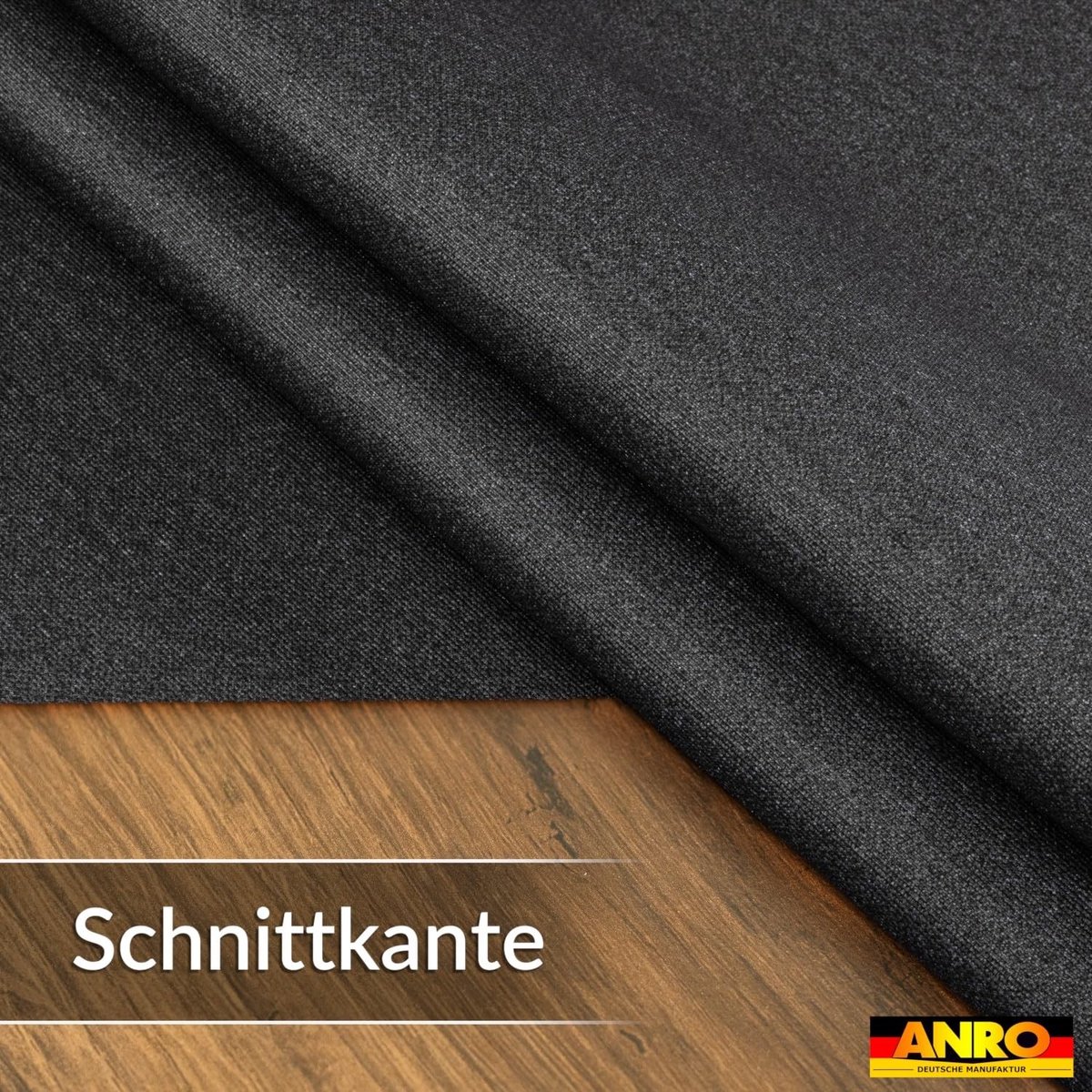 Omgoods - Afwasbaar Tafelkleed Antraciet Ovaal 220 x 140 cm Waterafstotend