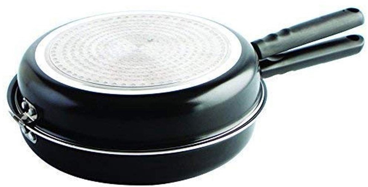 Omgoods - Dubbele Pan voor Tortilla's en Omeletten 28 cm