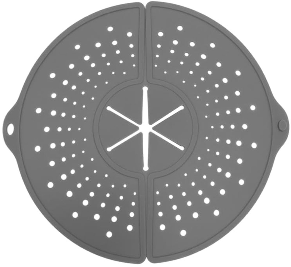 Omgoods- Spatbeschermer Hittebestendig - Opvouwbaar - Siliconen - Antispat Design - Vaatwasmachinebestendig - Diameter 32 cm - Kookdeksel