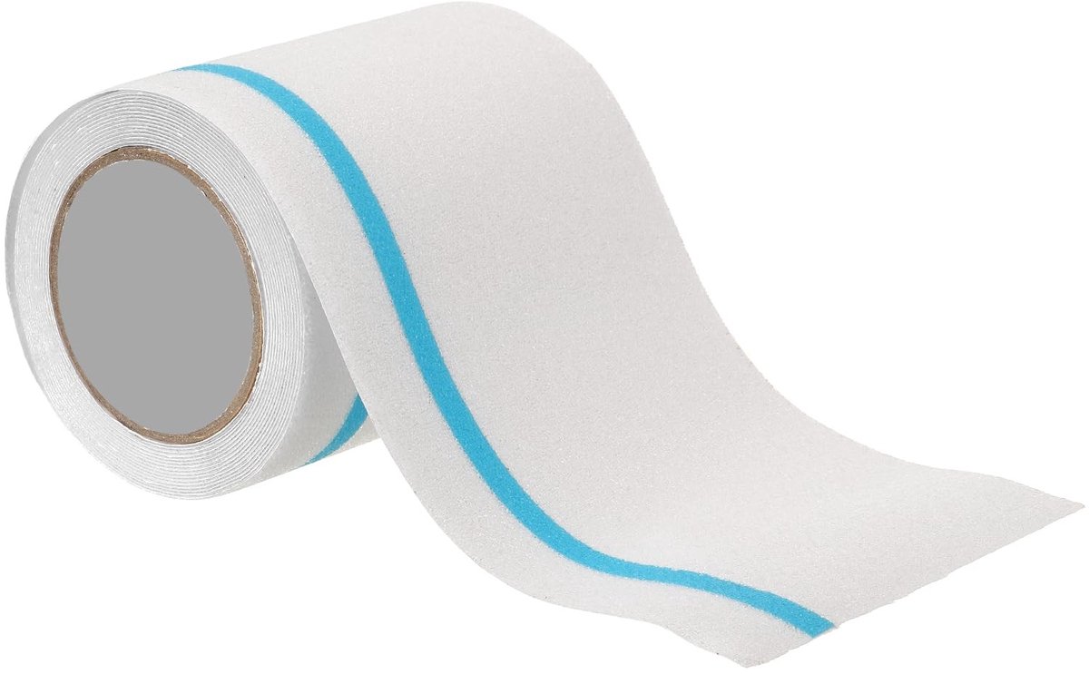 Omgoods - Antislip Trekkoord - 15 cm x 5 m, Waterdicht en Fluorescerend Blauw