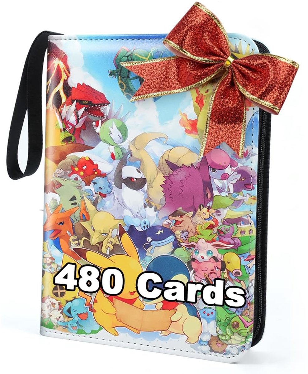 Omgoods - Verzamelsalbum voor Trading Cards, 60 Bladen, 480 Covers