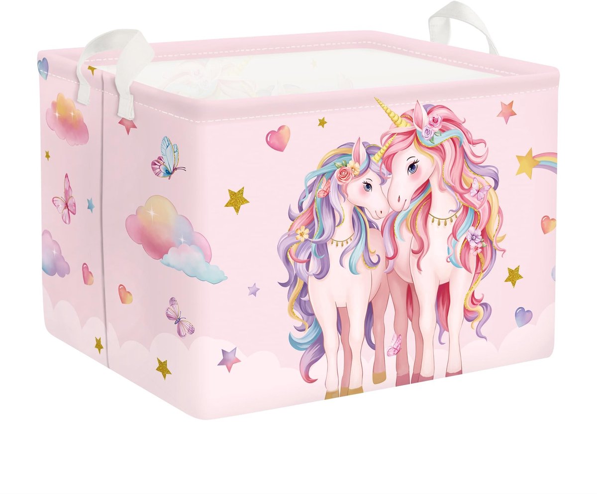 Omgoods - Vouwbare Baby Wasmand met Waterdichte Coating
