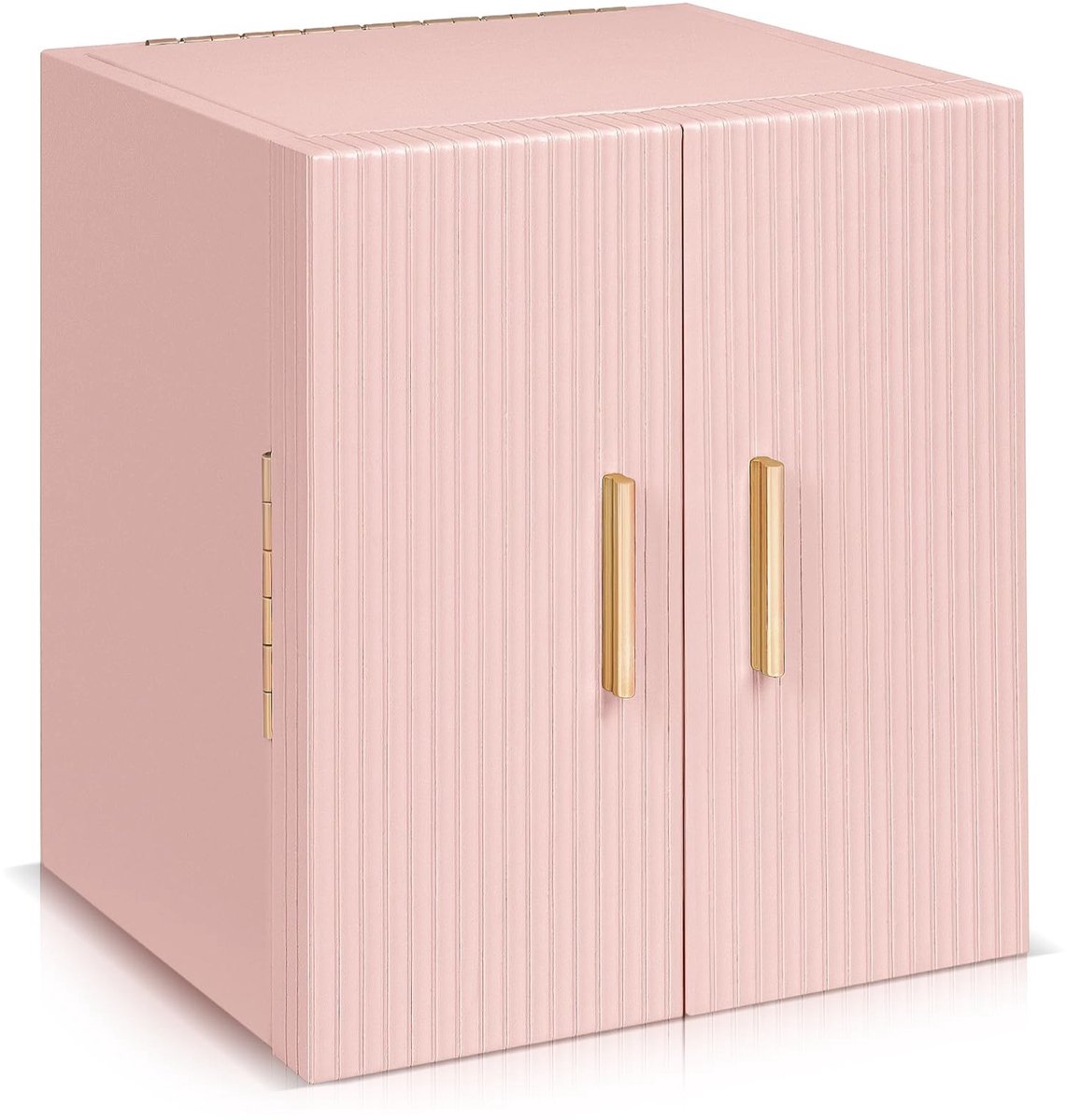 Omgoods - Grote Sieraden Organizer met Spiegeltje en 3 Lades, Modern Design