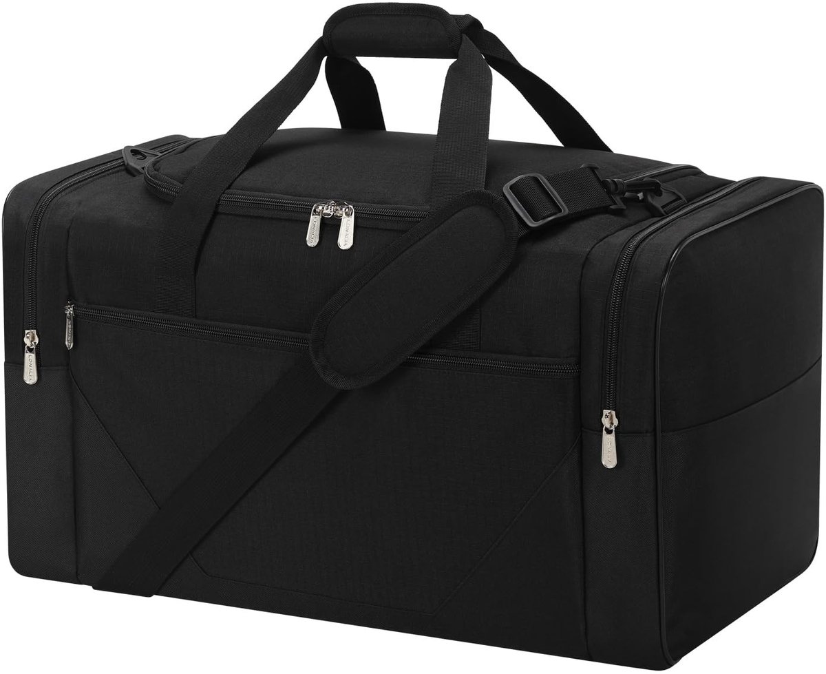 Omgoods - Sporttas 45 Liter - Lichtgewicht Zwart voor Sport en Reizen