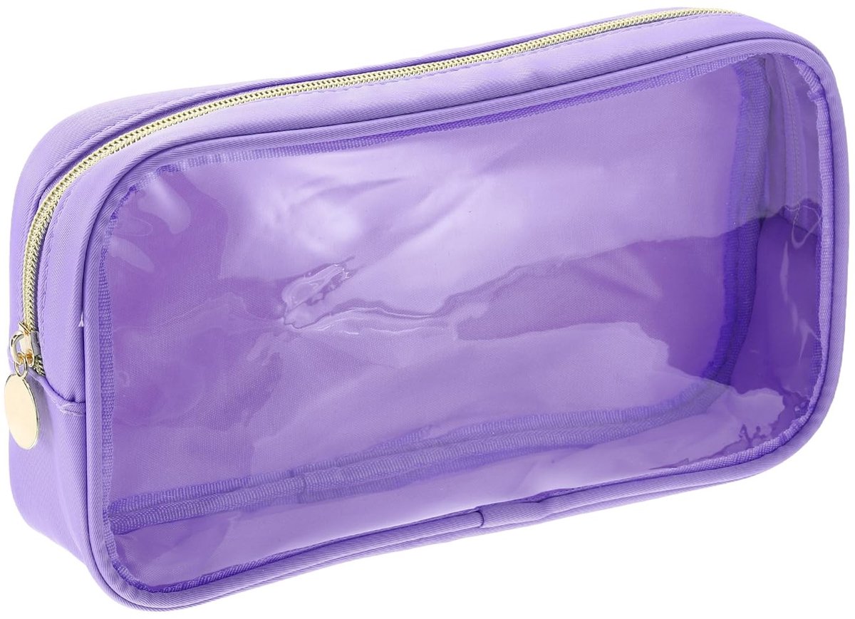 Omgoods - Heldere Make-up Tas - Transparante Toilettas voor Reizen en Dagelijks Gebruik