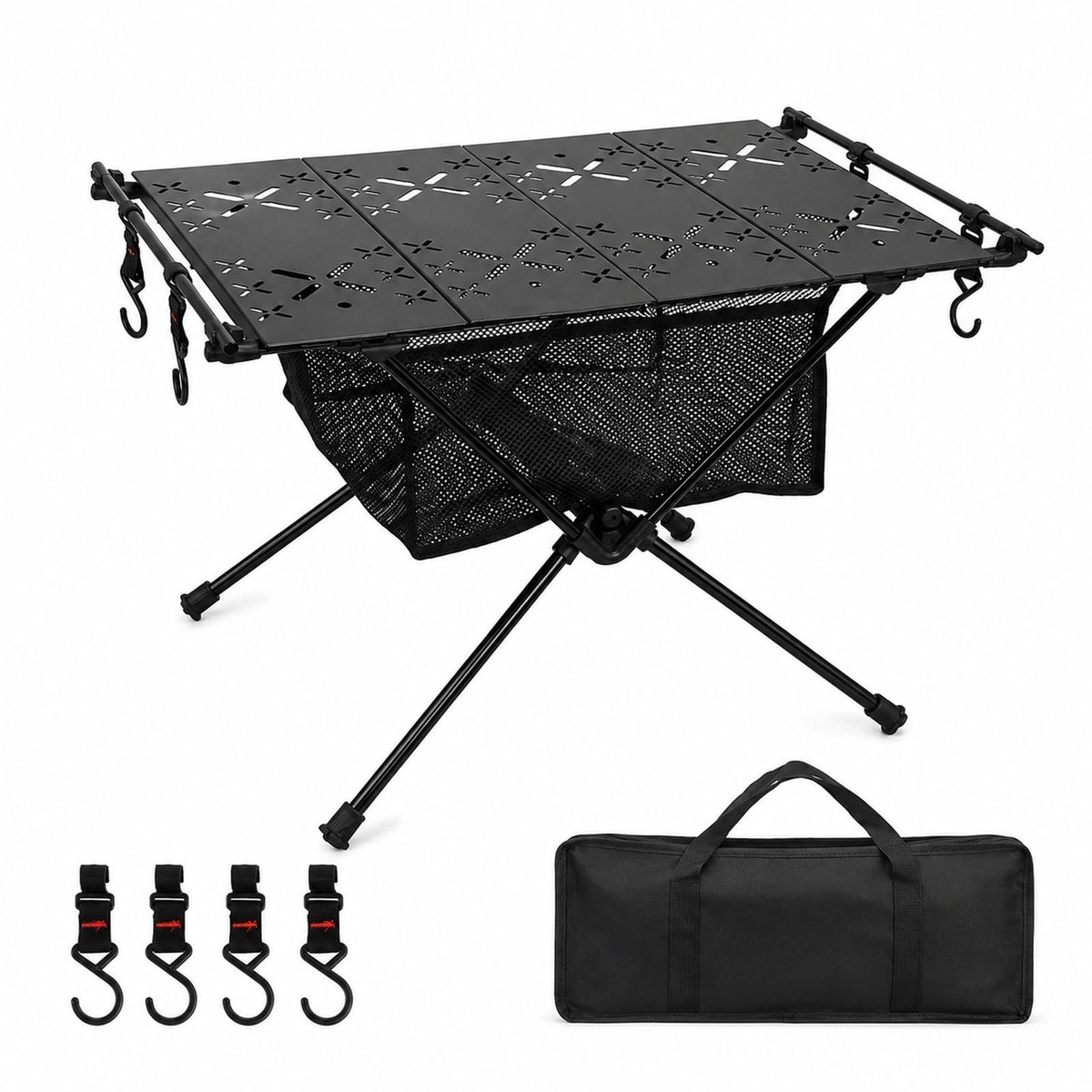Omgoods - Opvouwbare Campingtafel van Aluminium voor Buiten