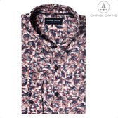 Blouse 1446 rood print LM Chris Cayne - maat L