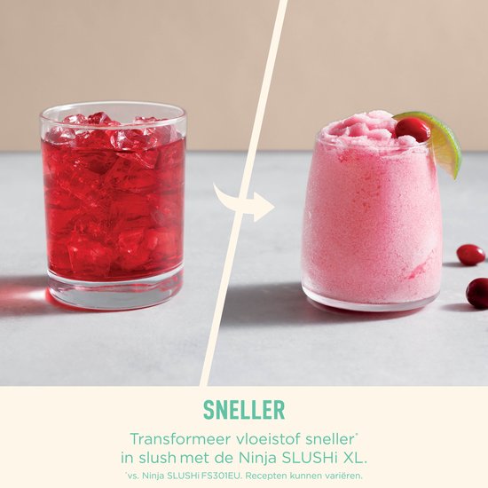 Ninja SLUSHi XL Frozen Drinks Maker met Slush-Assist-technologie, extra-grote inhoud van 3,7 l voor slush, bevroren cocktails en meer - Mocca - FS601EUBR — afbeelding 5