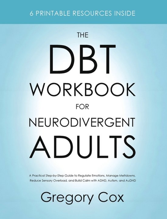 The DBT Workbook for Neurodivergent Adults - cover