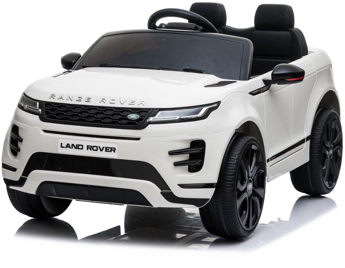 Range Rover Evoque Elektrische Kinderauto Accu Auto met Bluetooth en Afstandsbediening (Wit)
