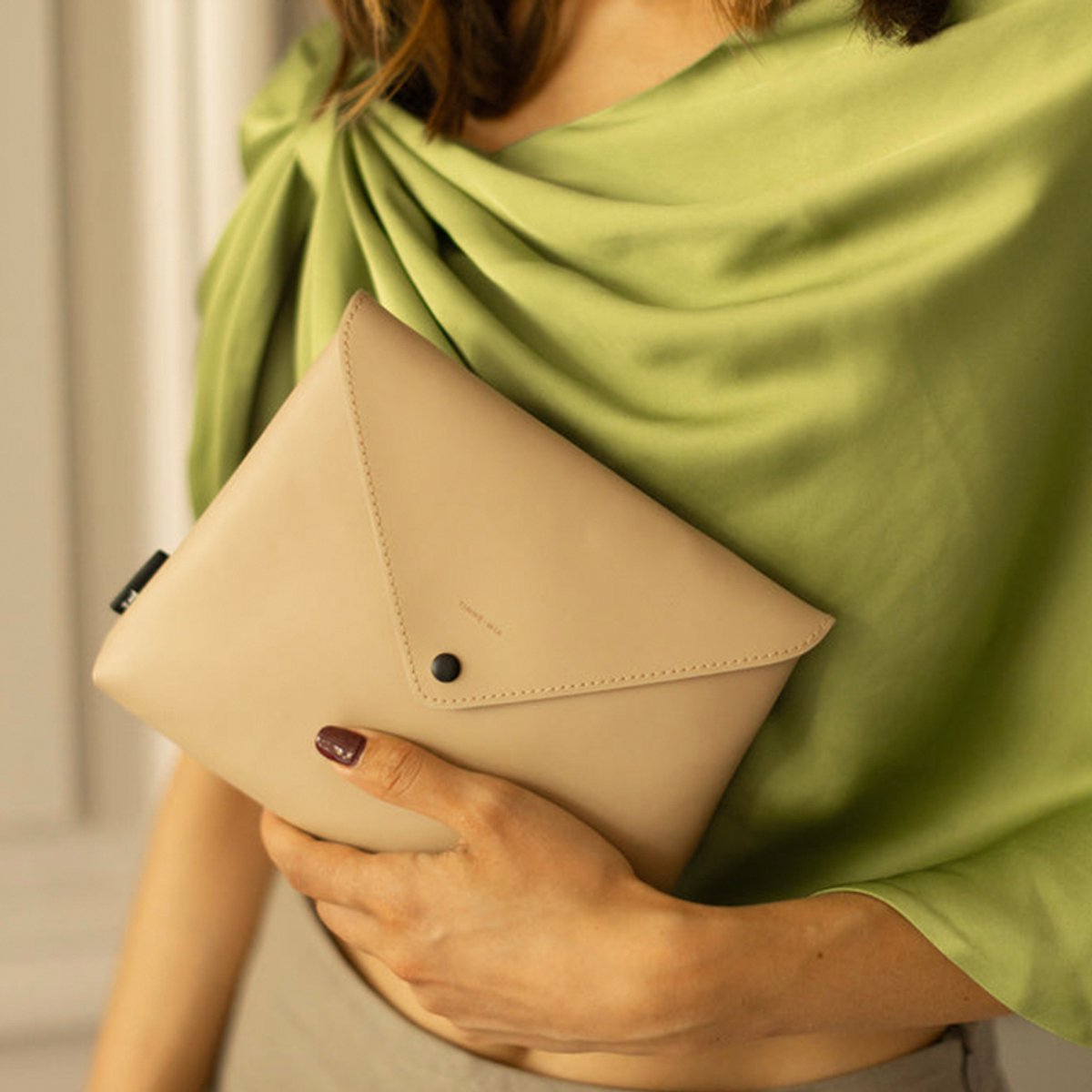 Tinne+Mia Envelope Bag porcini
